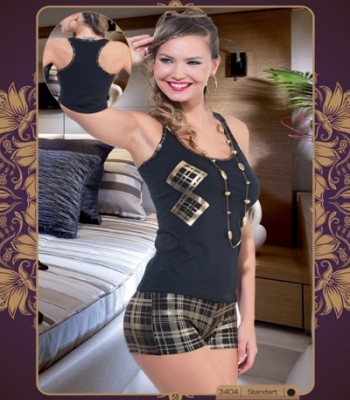 3404 Bayan Şortlu Takım