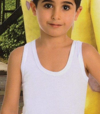 6000 2 Yaş Erkek Çocuk Atlet (6'lı Paket)